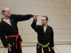 Kurzholz-Training mit Franco