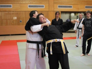 Kurzholz-Training mit Franco