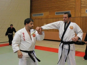 Kurzholz-Training mit Franco