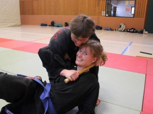 Kurzholz-Training mit Franco